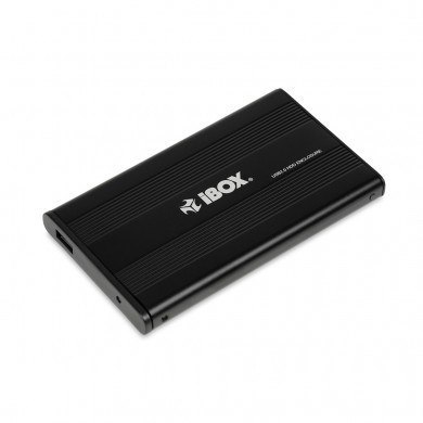 IBOX Obudowa IBOX HD-01 ZEW. 2,5" USB 2.0 IEU2F01 (2.5"; USB 2.0; Aluminium; kolor czarny)