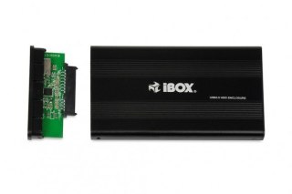 IBOX Obudowa IBOX HD-02 ZEW. 2,5" USB 3.0 IEU3F02 (2.5"; USB 3.0; Aluminium; kolor czarny)
