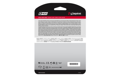 Kingston Dysk SSD Kingston A400 (240GB; 2.5"; SATA 3.0; SA400S37/240G)