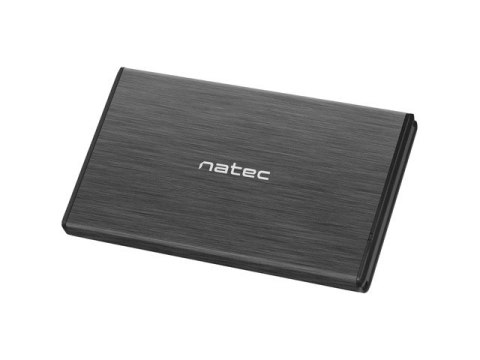 NATEC Obudowa na dysk NATEC Rhino NKZ-0275 (2.5"; USB 2.0; Aluminium; kolor czarny)