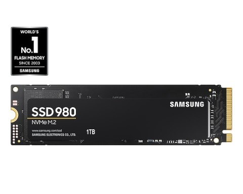 Samsung Dysk SSD Samsung 980 1 TB M.2 2280 PCI-E x4 Gen3 NVMe (MZ-V8V1T0BW)