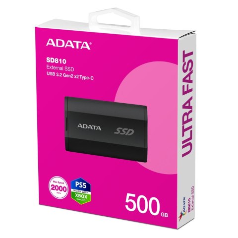 ADATA ADATA DYSK SSD SD 810 500GB BLACK
