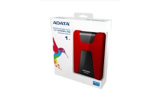 ADATA Dysk zewnętrzny HDD ADATA HD650 (1TB; 2.5"; USB 3.2; czerwony)