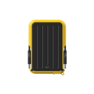 Silicon Power Dysk zewnętrzny HDD Silicon Power Armor A66 (5TB; 2,5"; USB 3.2 Yellow; SP050TBPHD66LS3Y)