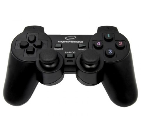 Esperanza Gamepad Esperanza EG102 (PC, PS3; kolor czarny)