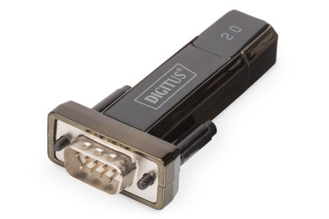 DIGITUS Adapter DIGITUS DA-70156 (USB M - RS-232 M; kolor czarny)