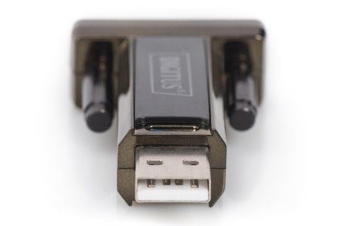 DIGITUS Adapter DIGITUS DA-70156 (USB M - RS-232 M; kolor czarny)