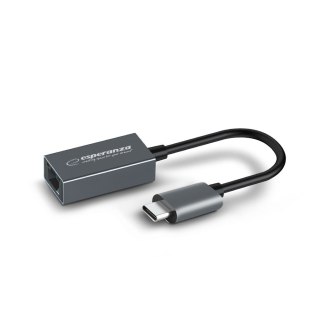 Esperanza ESPERANZA GIGABIT ETHERNET 1000 MBPS ADAPTER USB C-RJ45 ENA102