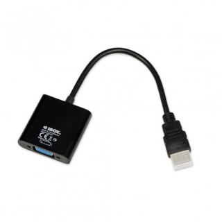 IBOX Adapter IBOX IAHV01 (HDMI M - D-Sub (VGA) F; 1m; kolor czarny)