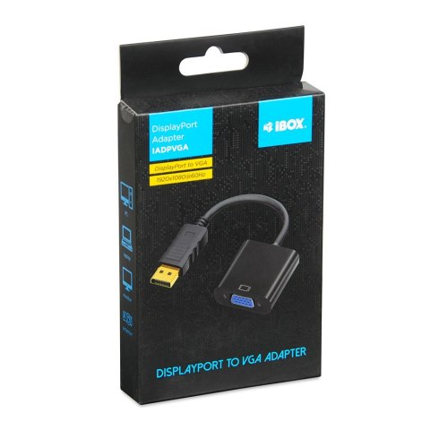 IBOX IBOX ADAPTER IADPVGA DISPLAYPORT TO VGA