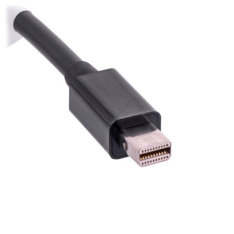 Lanberg Adapter Lanberg AD-0006-BK (Mini DisplayPort M - D-Sub (VGA) F; 0,20m; kolor czarny)