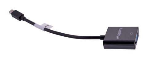 Lanberg Adapter Lanberg AD-0006-BK (Mini DisplayPort M - D-Sub (VGA) F; 0,20m; kolor czarny)