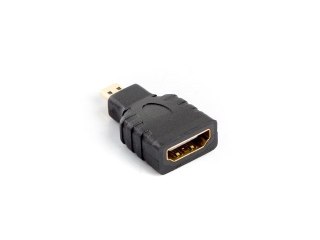 Lanberg Adapter Lanberg AD-0015-BK (HDMI F - Micro HDMI M; kolor czarny)