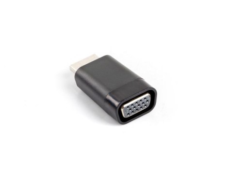 Lanberg Adapter Lanberg AD-0016-BK (HDMI M - D-Sub (VGA) F; kolor czarny)