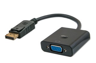 SAVIO Adapter SAVIO CL-90 (DisplayPort M - D-Sub (VGA) F; 0,20m; kolor czarny)
