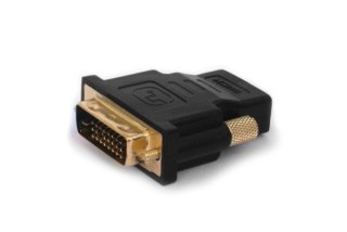 SAVIO Adapter SAVIO cl-21 (HDMI F - DVI-D M; kolor czarny)