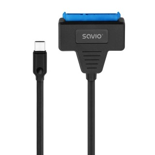 SAVIO SAVIO ADAPTER USB-C 3.1 GEN 1 (M) - SATA (F) DO DYSKÓW 2.5" AK-69