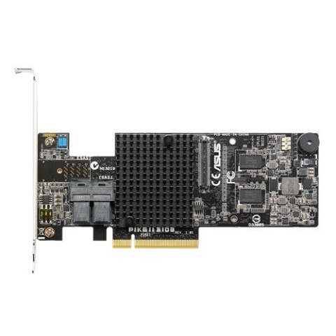 ASUS ASUS PIKE II 3108-8i-240PD/2G 8-port internal SATA/SAS 12G (RAID 0, 1, 10, 5, 6, 50, 60) 2x Mini-SAS HD SFF-8643