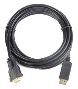 GEMBIRD Kabel GEMBIRD CC-DPM-DVIM-6 (DisplayPort M - DVI-D M; 1,8m; kolor czarny)