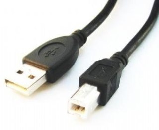 GEMBIRD Kabel GEMBIRD CCP-USB2-AMBM-6 (USB 2.0 typu A M - USB 2.0 typu B M; 1,8m; kolor czarny)