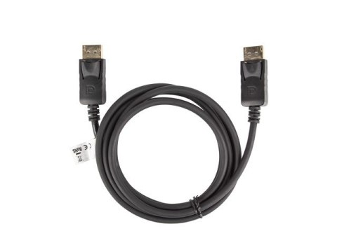 Lanberg Kabel Lanberg CA-DPDP-10CC-0018-BK (DisplayPort Męski - DisplayPort Męski; 1,8m; czarny)