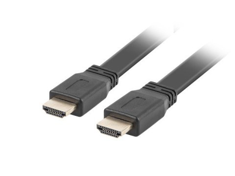 Lanberg Kabel Lanberg CA-HDMI-21CU-0050-BK (HDMI M - HDMI M; 5m; kolor czarny)