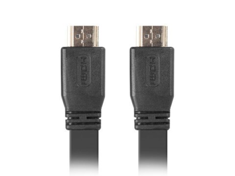 Lanberg Kabel Lanberg CA-HDMI-21CU-0050-BK (HDMI M - HDMI M; 5m; kolor czarny)
