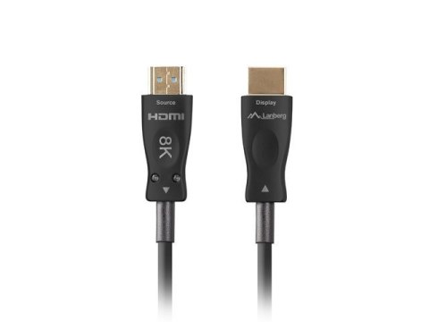 Lanberg LANBERG KABEL HDMI M/M V2.1 50M 8K OPTYCZNY AOC CA-HDMI-30FB-0500-BK