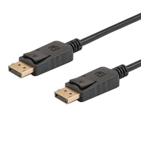 SAVIO Kabel SAVIO CL-137 (DisplayPort M - DisplayPort M; 3m; kolor czarny)