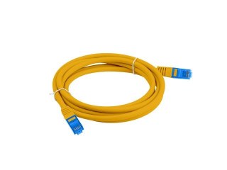 Lanberg LANBERG PATCHCORD S/FTP KAT.6A 1.5M POMARAŃCZOWY LSZH CCA (FLUKE PASSED) PCF6A-10CC-0150-O