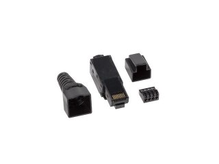 Lanberg LANBERG WTYK SIECIOWY BEZNARZĘDZIOWY RJ45 (8P8C) KAT.6 UTP PLU-6000TL