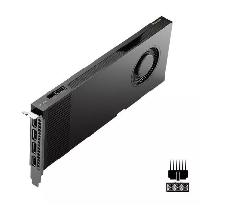 PNY Technologies Karta graficzna PNY NVIDIA RTX 4000 Ada Generation, 20 GB GDDR6 160-bit, PCIe 4.0 x16, Single Slot, 4x Mini DP 1.4a, ATX - ATX b