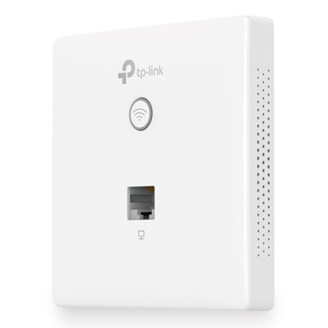 TP-LINK Access Point TP-LINK EAP115-Wall (300 Mb/s - 802.11n) Bezprzewodowy, naścienny punkt dostępowy, N300, Obsługa PoE (802.3af)