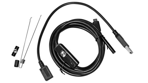 Media tech MEDIA-TECH MOBILE ENDOSCOPE - ENDOSKOP USB, ROZDZIELCZOŚĆ VGA, DŁUGOŚĆ 5M, PODŚWIETLENIE LED, MICROUSB, ANDROID MT4095
