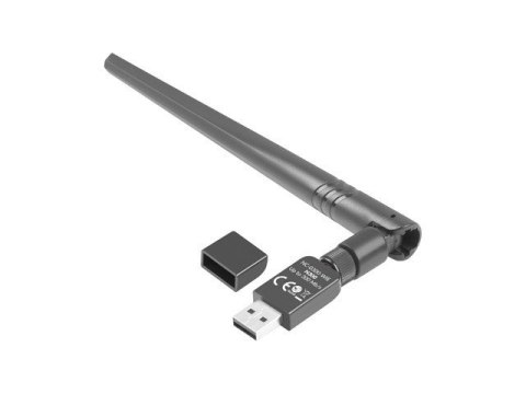 Lanberg Karta sieciowa Lanberg N300 NC-0300-WIE (USB 2.0, Złącze anteny WiFi)