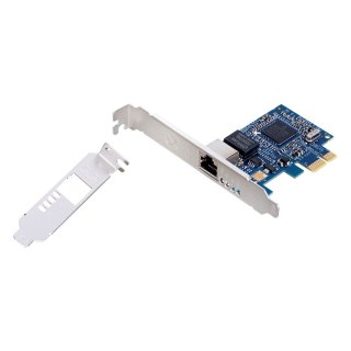 Lanberg Karta sieciowa Lanberg PCE-1GB-001 (PCI-E; 1x 10/100/1000Mbps)