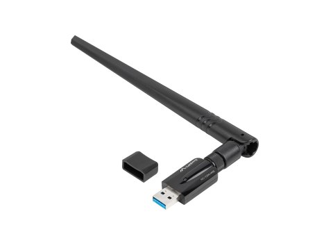 Lanberg LANBERG BEZPRZEWODOWA KARTA SIECIOWA USB NC-1200-WIE AC1200 USB 3.0 DUAL BAND