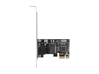Lanberg LANBERG KARTA SIECIOWA PCI-E 1X RJ45 1GB RTL8111C ŚLEDŹ LOW PROFILE PCE-1GB-201