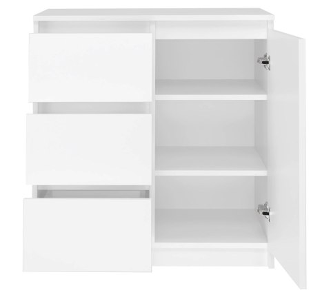 TOP E SHOP Komoda COSTA 1D3S+2D3S biały