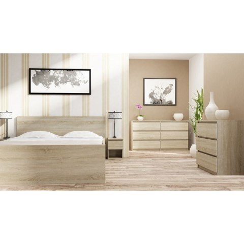 TOP E SHOP M3 MALWA KOMODA 3 SZUFLADY SONOMA