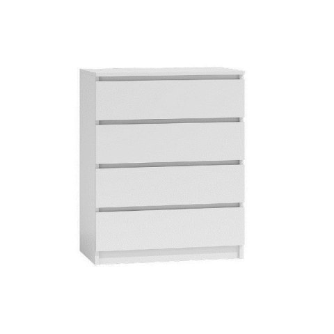 TOP E SHOP M4 MALWA KOMODA 4 SZUFLADY BIAŁA