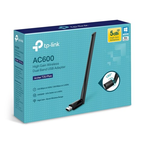 TP-LINK Karta sieciowa TP-LINK ARCHER T2U PLUS (USB 2.0)