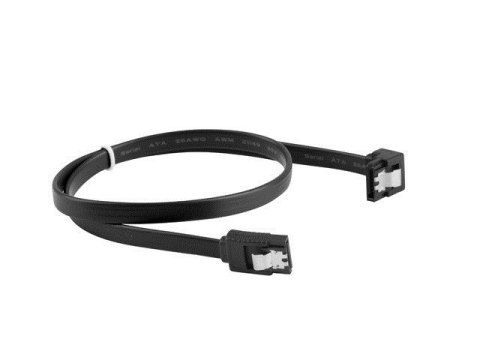 Lanberg Kabel Lanberg CA-SASA-13CU-0050-BK (SATA III M - SATA III M; 0,50m; kolor czarny)