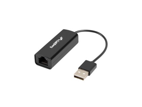 Lanberg Karta sieciowa Lanberg NC-0100-01 (USB 2.0; 1x 10/100Mbps)