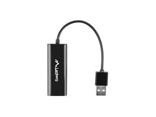 Lanberg Karta sieciowa Lanberg NC-0100-01 (USB 2.0; 1x 10/100Mbps)