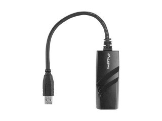 Lanberg Karta sieciowa Lanberg NC-1000-01 (USB 3.0; 1x 10/100/1000Mbps)