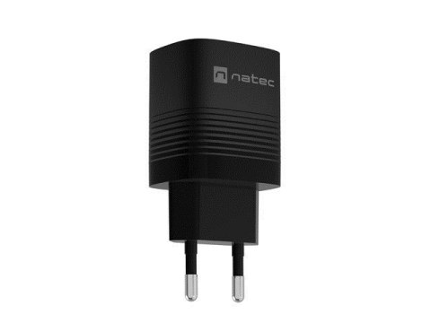 NATEC NATEC ŁADOWARKA RIBERA GAN 1X USB-A + 1X USB-C 30W CZARNA NUC-2141