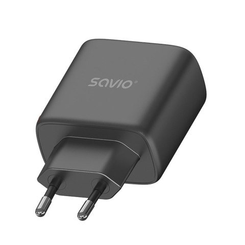 SAVIO SAVIO ŁADOWARKA SIECIOWA 30W QUICK CHARGE, POWER DELIVERY 3.0 LA-06/B