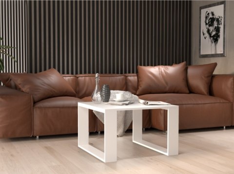 TOP E SHOP Stolik MODERN MINI 67x67xH40 biały