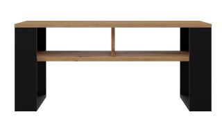 TOP E SHOP Stolik ława MODERN 2P 90x58xH50 artisan/czarny